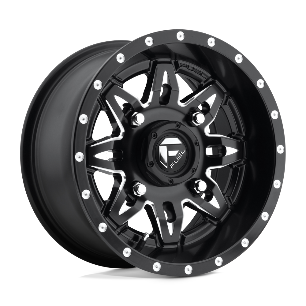 FUEL UTV OFF-ROAD D567 LETHAL 15X7 4X156 13 132 MATTE BLACK MILLED