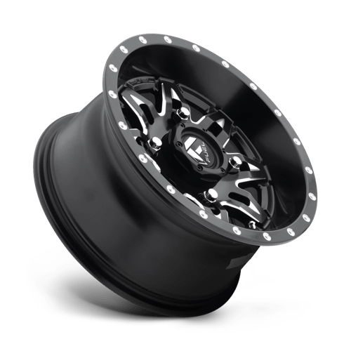 FUEL UTV OFF-ROAD D567 LETHAL 15X7 4X156 13 132 MATTE BLACK MILLED