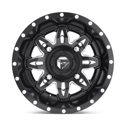 FUEL UTV OFF-ROAD D567 LETHAL 15X7 4X156 13 132 MATTE BLACK MILLED