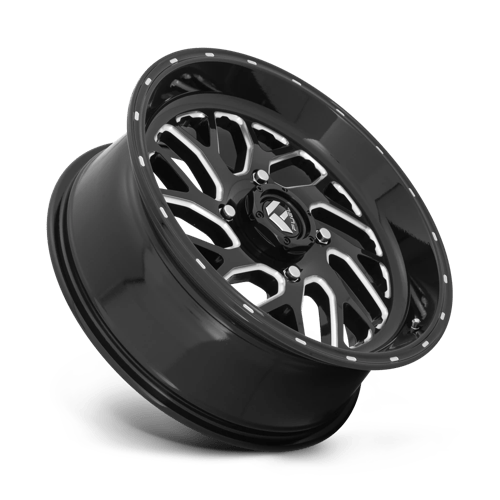 FUEL UTV OFF-ROAD D581 TRITON 16X7 4X156 13 132 GLOSS BLACK MILLED