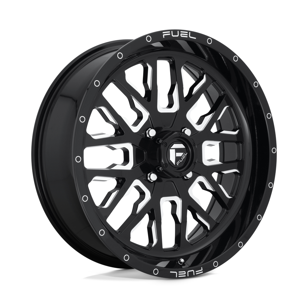 CARBURANT UTV TOUT-TERRAIN D611 COURSE 20X7 4X137 13 110.1 NOIR BRILLANT FRAISÉ