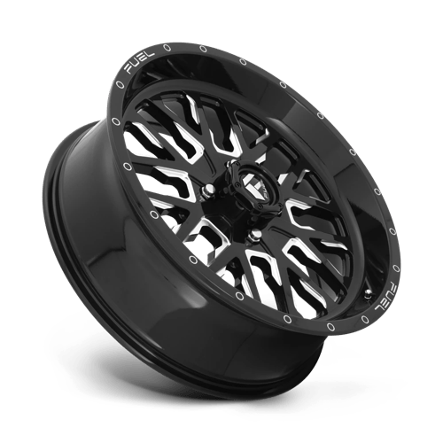 CARBURANT UTV TOUT-TERRAIN D611 COURSE 20X7 4X137 13 110.1 NOIR BRILLANT FRAISÉ