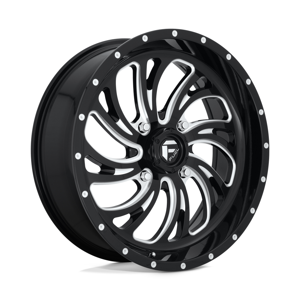 FUEL UTV OFF-ROAD D641 KOMPRESSOR 20X7 4X156 13 132 GLOSS BLACK MILLED
