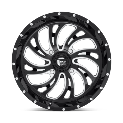 FUEL UTV OFF-ROAD D641 KOMPRESSOR 18X7 4X156 13 132 GLOSS BLACK MILLED
