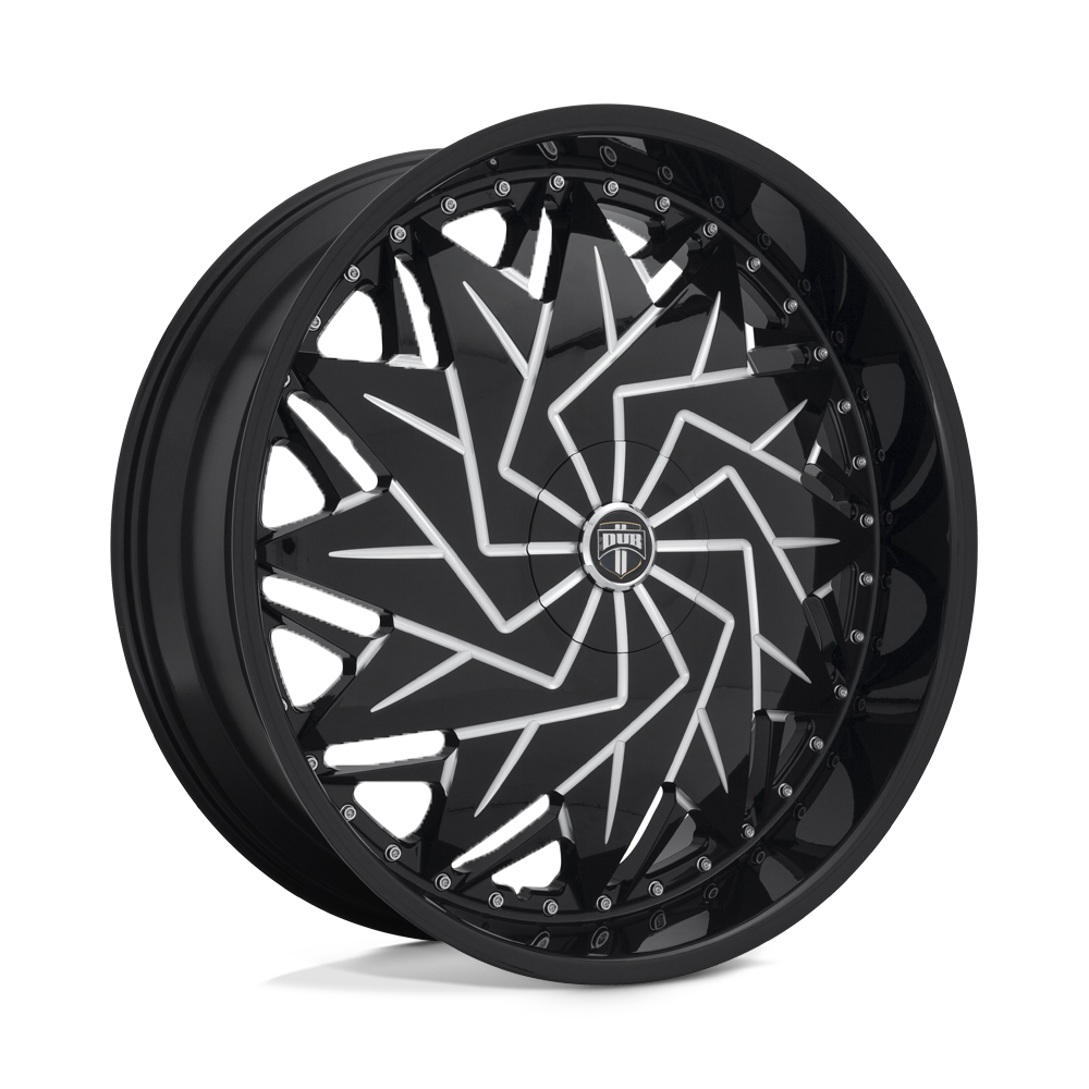 DUB S231 Dazr 26x10 5x114.3 5 72.56 Gloss Black Milled
