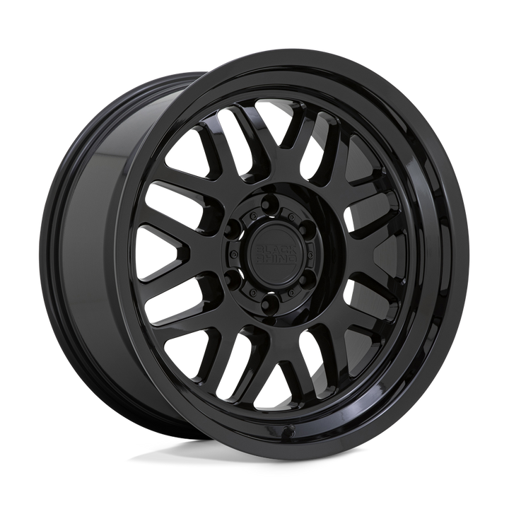 Black Rhino Delta 20x9.5 5x127 -18 71.5 Gloss Black