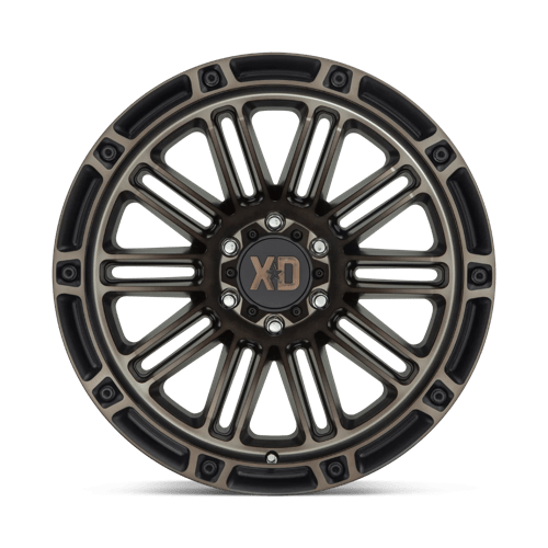 XD Wheels Xd846 Double Deuce 20x9 6x139.7 0 106.1 Noir satiné avec teinte foncée