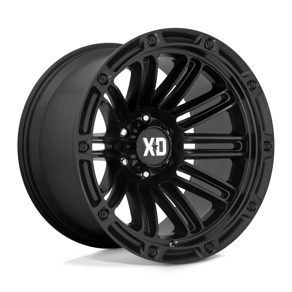 XD Wheels Xd846 Double Deuce 20x12 8x165.1 -44 125.1 Noir satiné