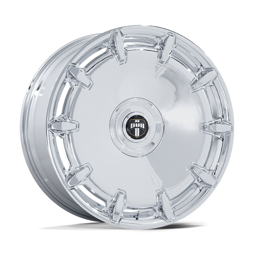DUB Dc271 Cheef 24x10 6x135 / 6x139.7 18 106.25 Chrome