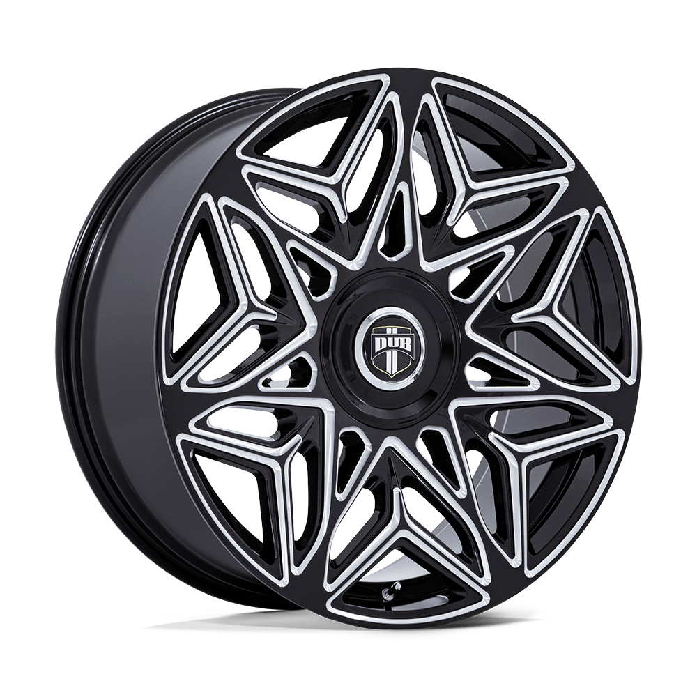 DUB Dc274 Anomaly 22x9 5x115 / 5x120 38 74.1 Gloss Black Milled