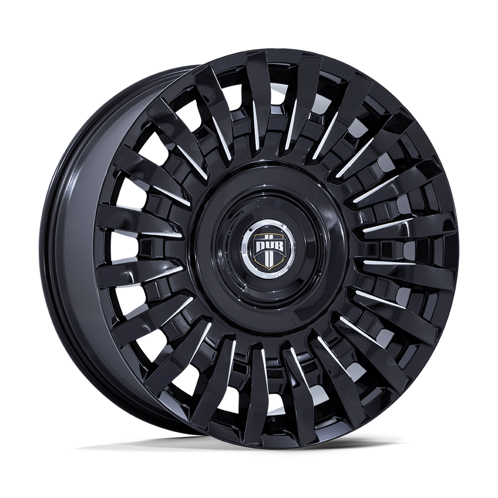 DUB Dc272 Honcho 24x9 6x135 / 6x139.7 15 106.25 Gloss Black Milled