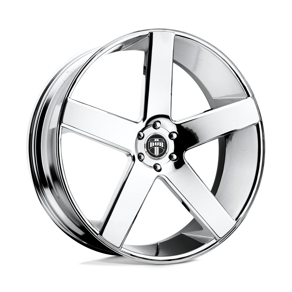 Dub 1pc S115 Baller 26x10 5x120 20 72.56 Chrome Plated