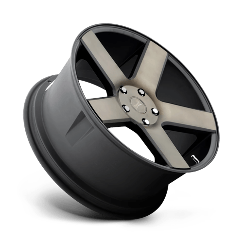 Dub 1pc S116 Baller 24x9 5x115 15 71.5 Matte Black Double Dark Tint