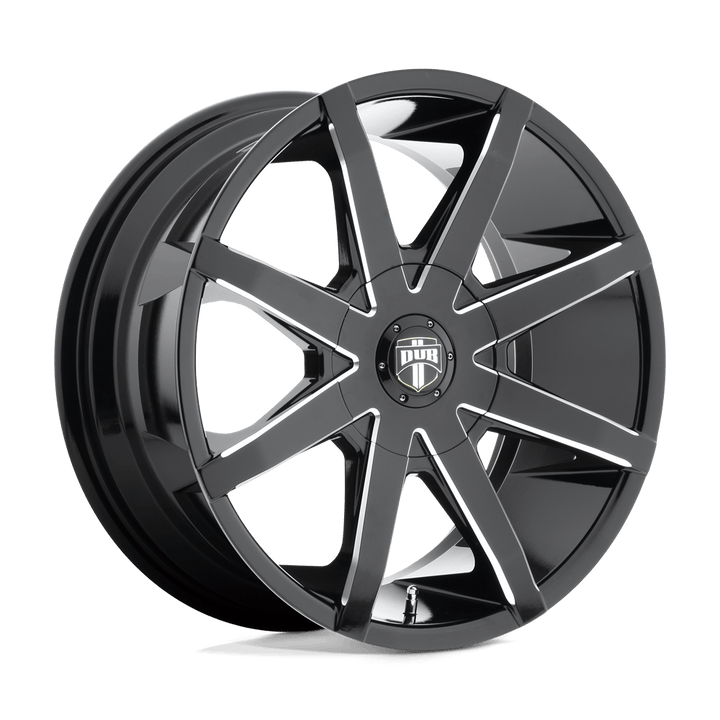 Dub 1pc S109 Push 20x8.5 6x120 / 6x132 35 74.5 Gloss Black Milled