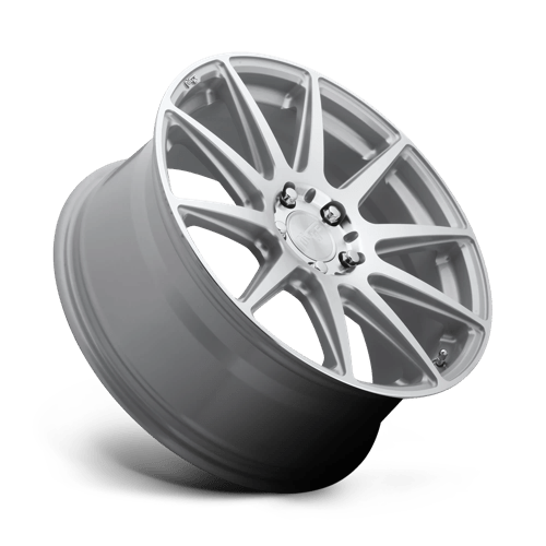 Niche 1pc M146 Essen 20x10 5x114.3 40 72.56 Gloss Silver Machined