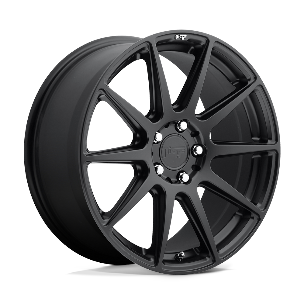 Niche 1pc M147 Essen 19x10 5x114.3 40 72.56 Noir Mat