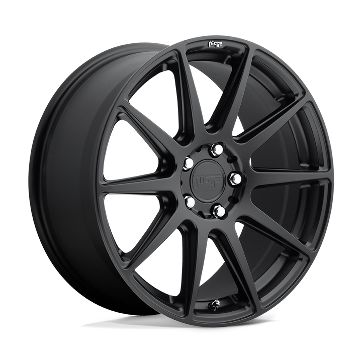 Niche 1pc M147 Essen 20x10 5x114.3 40 72.56 Noir Mat