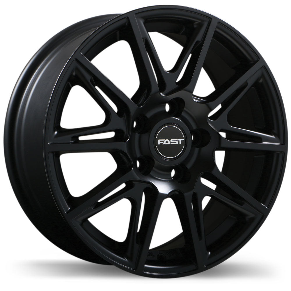 Fast Wheels Switch 16x6.5 5x114.3mm +42 67.1mm Satin Black (60° ET Seats)