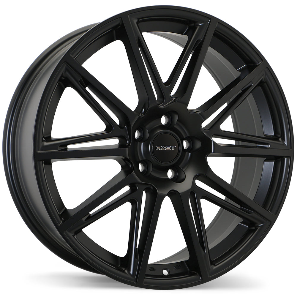Fast Wheels Switch 19x8.0 5x114.3mm +45 67.1mm Satin Black (60° ET Seats)