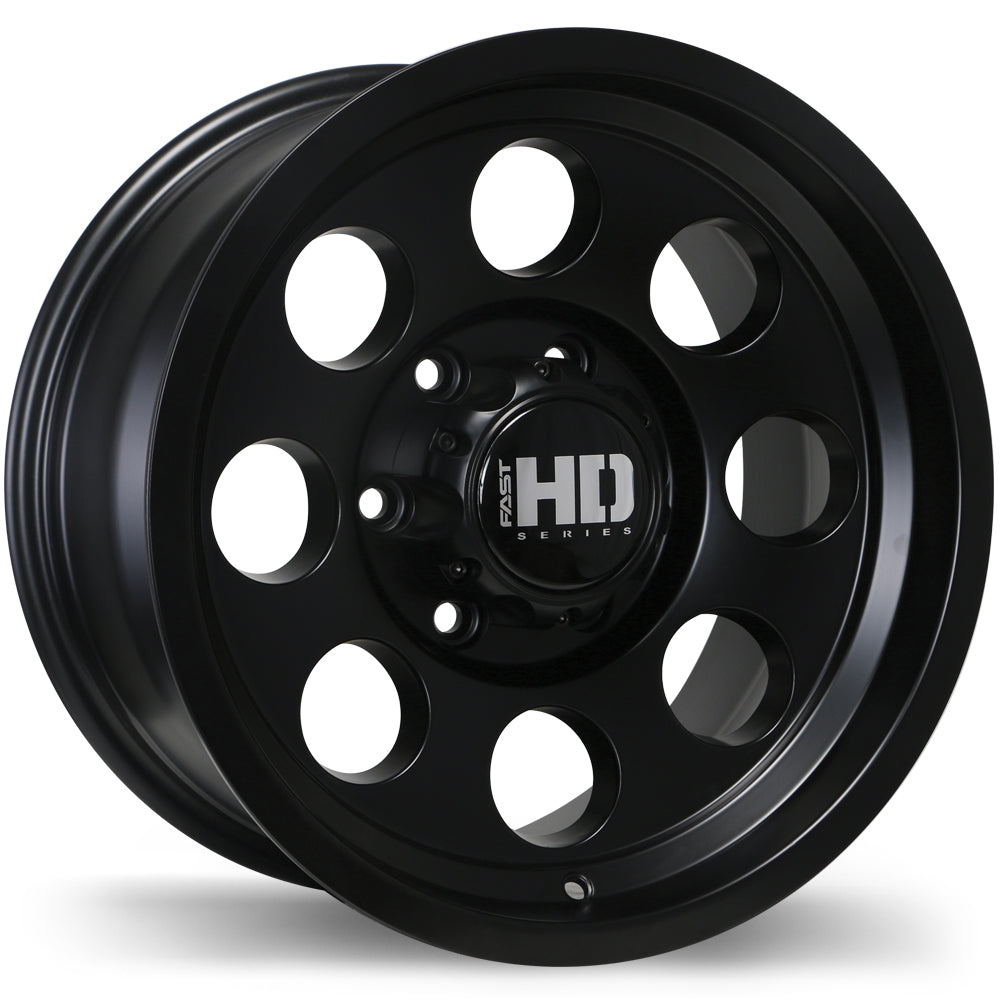 Fast HD Detour 16x8.0 6x139.7mm +0 108.1mm Satin Black