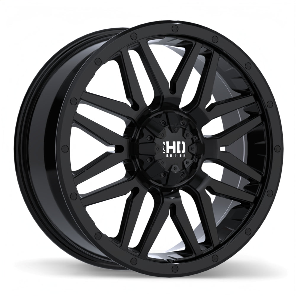 Fast HD Menace 22x9.0 6x139.7mm +26 106.1mm  Gloss Black