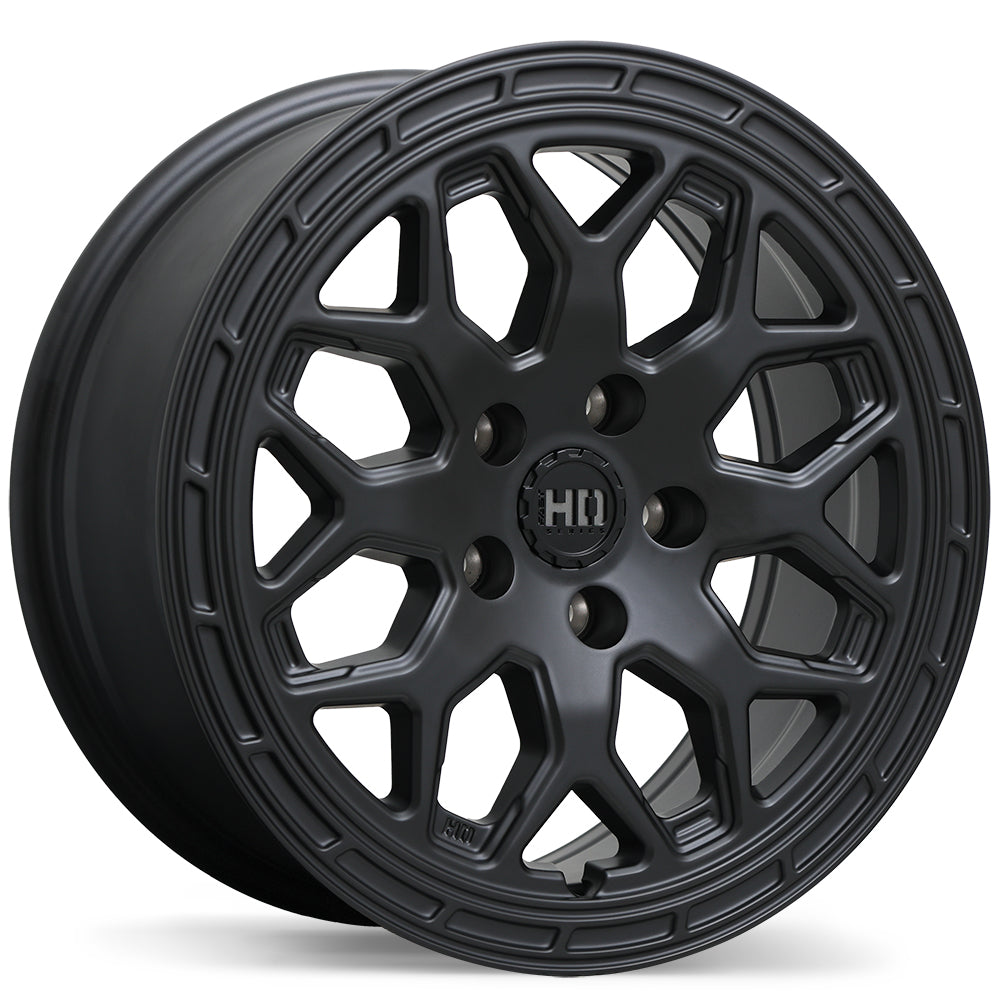 Fast HD Bandit 18x8.0 5x108mm +35 63.4mm  Matte Black