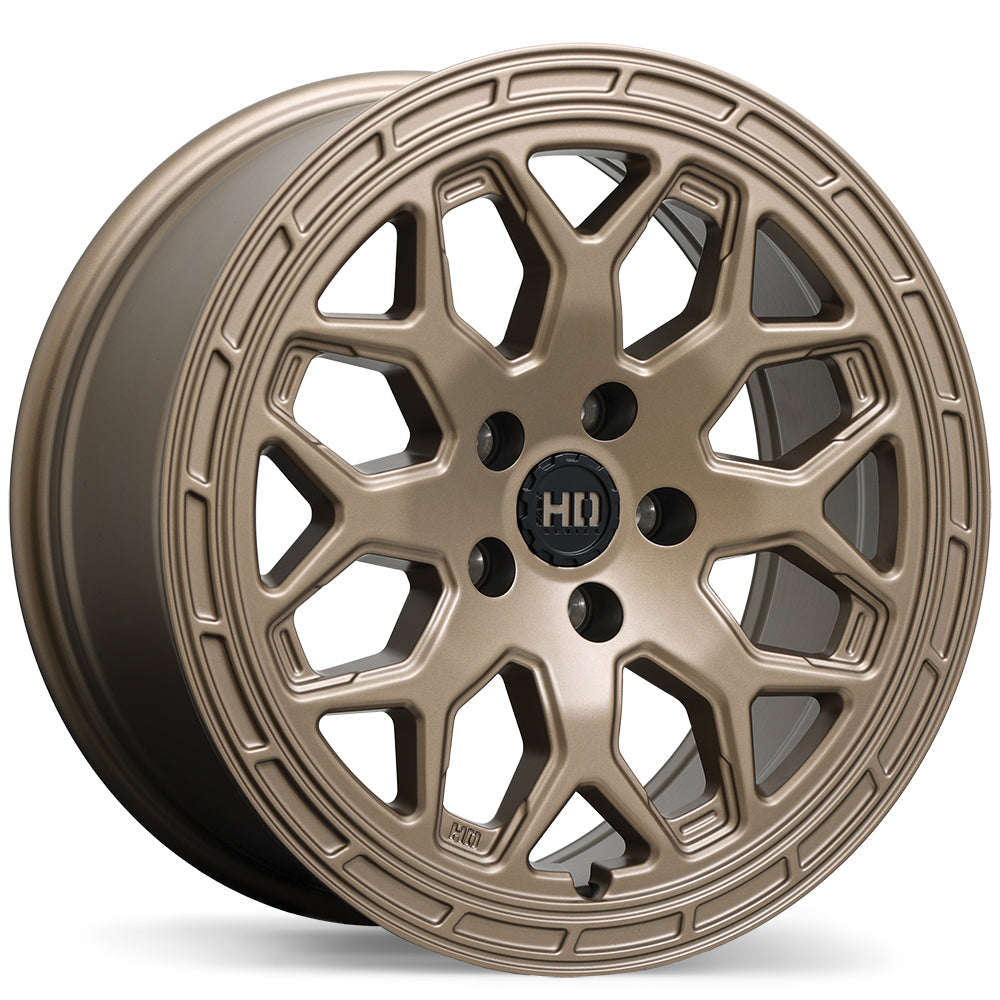 Fast HD Bandit 18x8.0 5x108mm +35 63.4mm  Satin Bronze