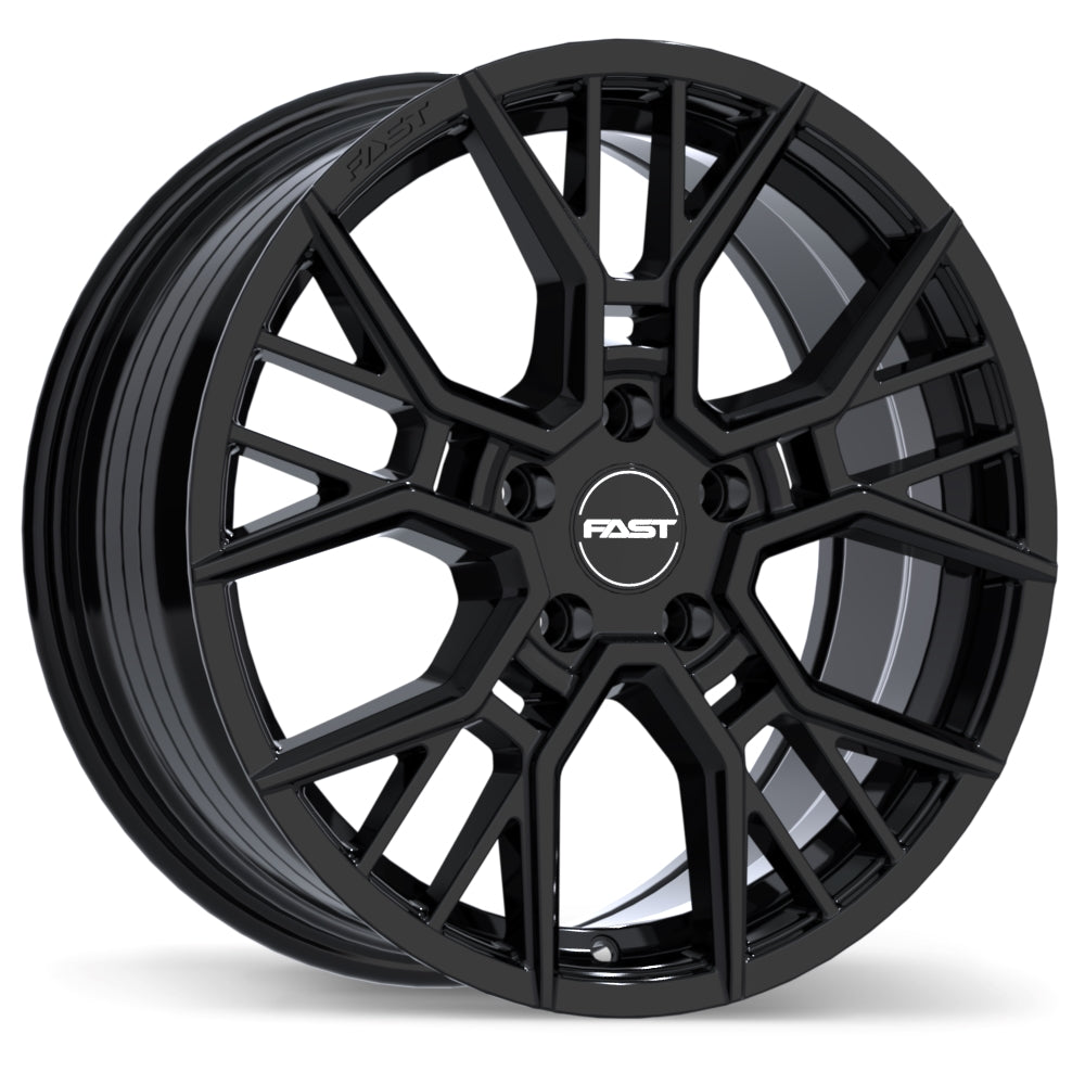 Fast Wheels Spectre 17x7.5 5x112mm +50 66.6mm Gloss Black