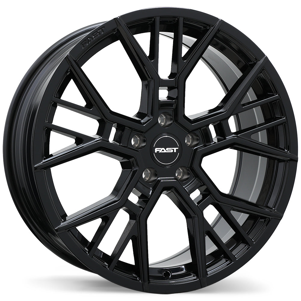 Fast Wheels Spectre 19x8.5 5x120mm +30 64.1mm Gloss Black (R14 Radius Seats)