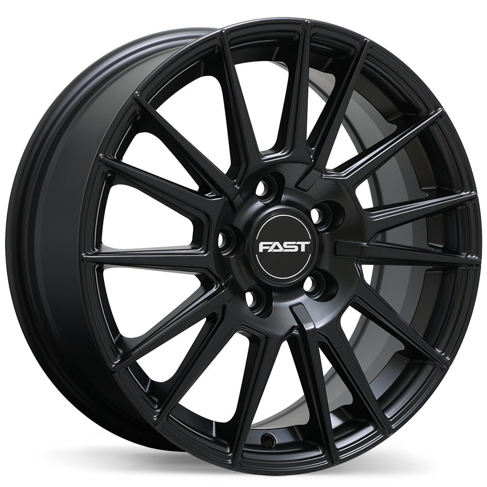 Fast Wheels Tempest 18x8.0 5x112mm +40 66.5mm  Satin Black