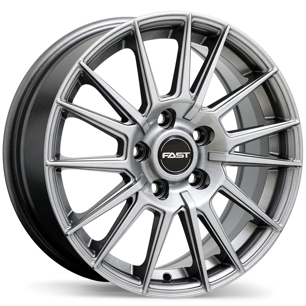 Fast Wheels Tempest 18x8.0 5x110mm +40 65.1mm Titanium