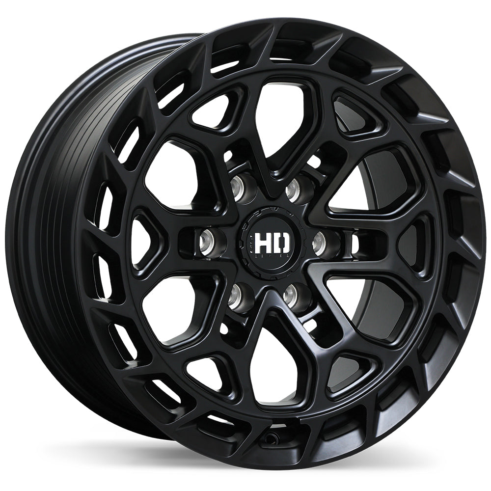 Fast HD Phantom 18x9.0 6x135mm +20 87.1mm Satin Black