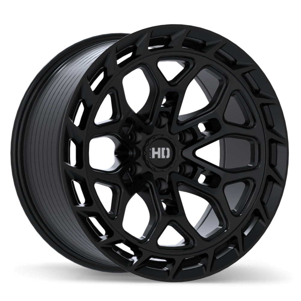 Fast HD Phantom 20x10.0 6x135mm +0 87.1mm Satin Black
