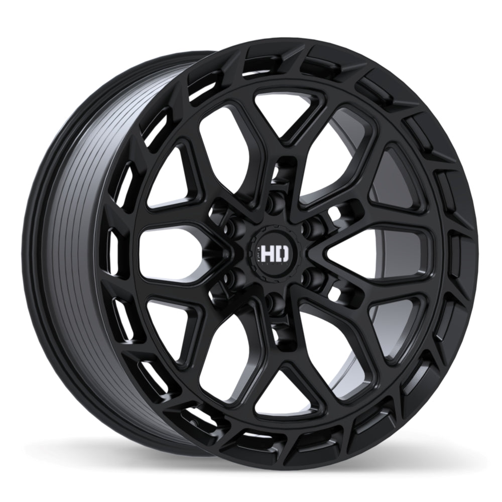 Fast HD Phantom 22x9.5 6x139.7mm +20 106.1mm Satin Black