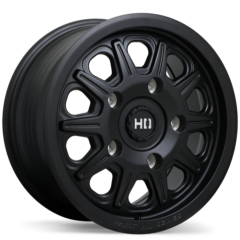 Fast HD Fury 16x7.5 5x160mm +60 65.1mm Satin Black