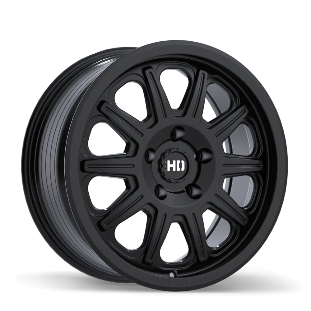 Fast HD Fury 18x8.0 5x114.3mm +35 72.6mm Satin Black