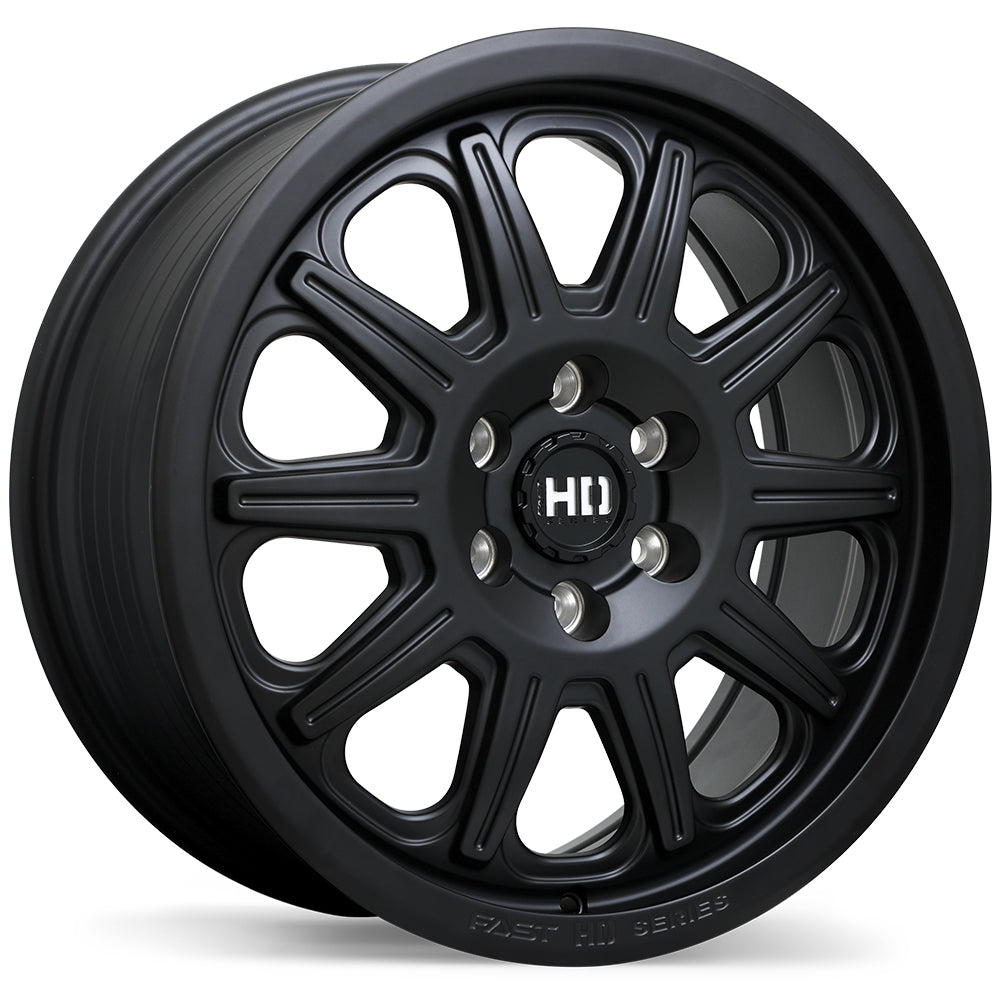 Fast HD Fury 18x8.0 6x120mm +50 67.1mm Satin Black – The Wheel Shop CA INC