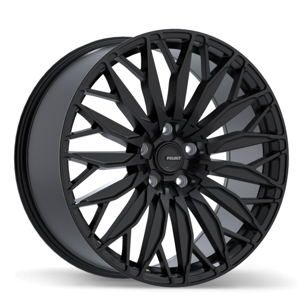 Fast Wheels Onyx 21x9.5 5x114.3mm +45 60.1mm Satin Black