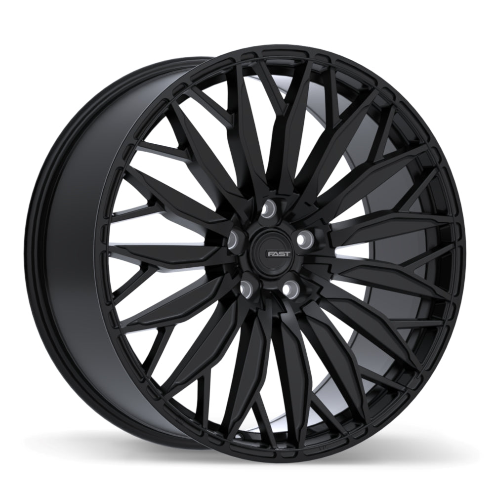 Fast Wheels Onyx 22x9.5 5x114.3mm +45 66.1mm Satin Black