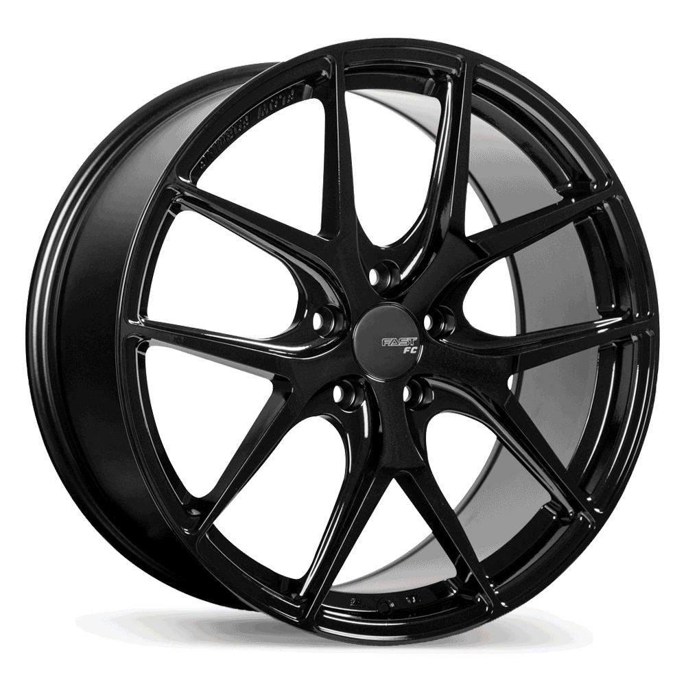 Fast Wheels FC04 19x8.5 5x115mm +45 72.6mm Metallic Black