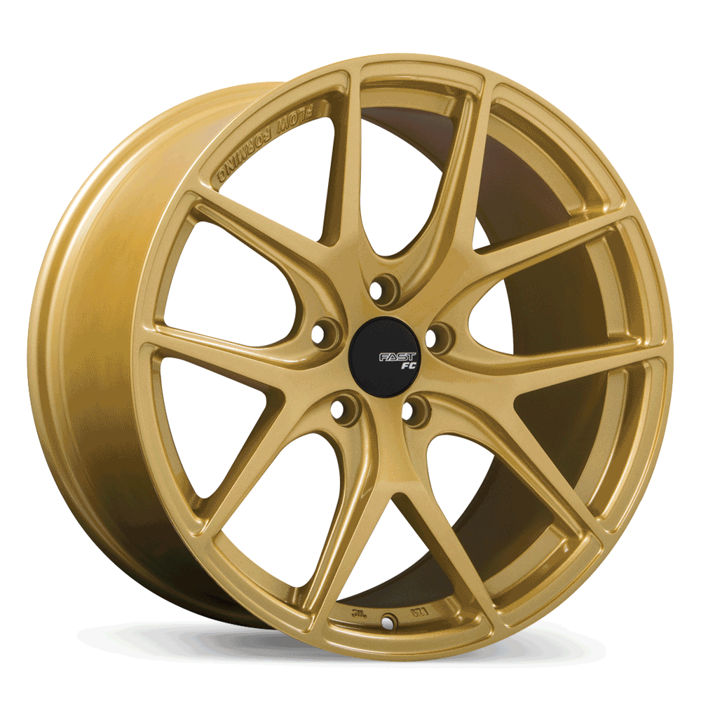 Fast Wheels FC04 17x8.0 5x100mm +40 72.6mm Gold