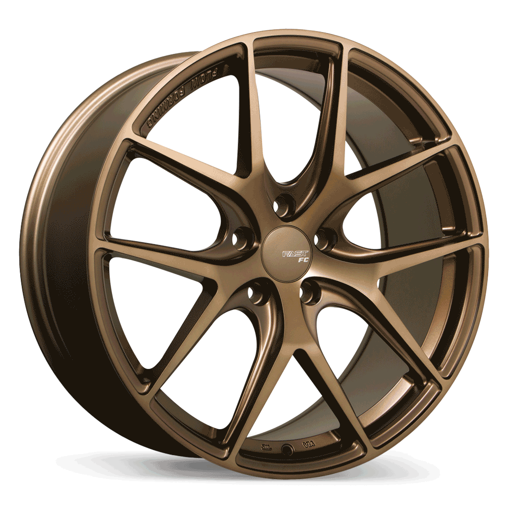Fast Wheels FC04 19x8.5 5x114.3mm +45 72.6mm Matte Bronze (60° ET Seats)