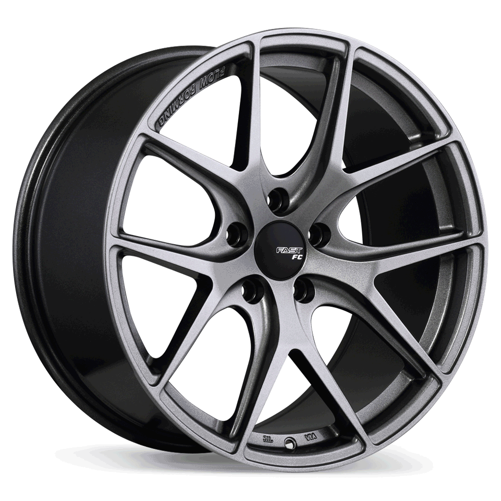Fast Wheels FC04 19x8.5 5x114.3mm +45 72.6mm Titanium (60° ET Seats)