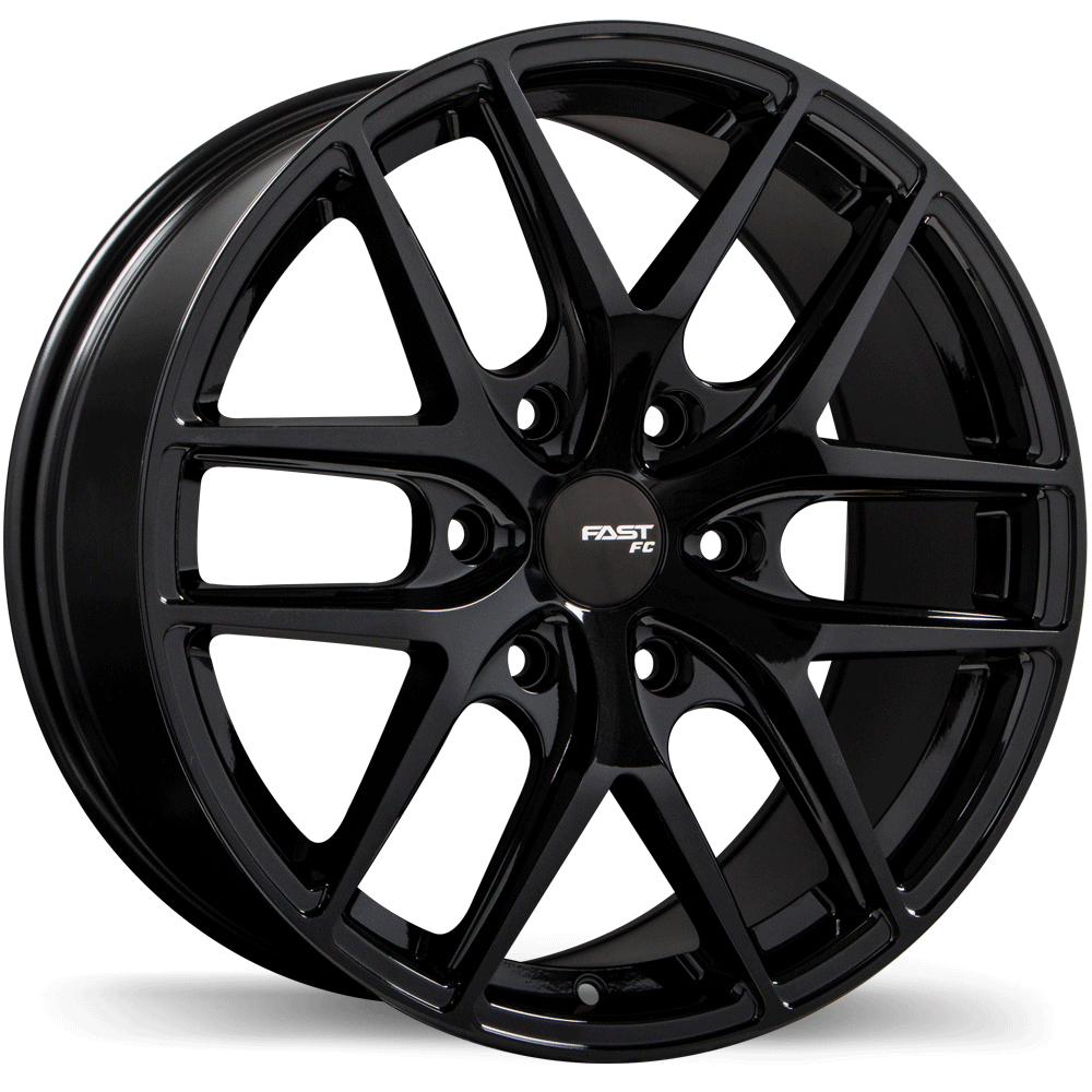 Fast Wheels FC04X 20x8.5 6x139.7mm +15 93.1mm Metallic Black