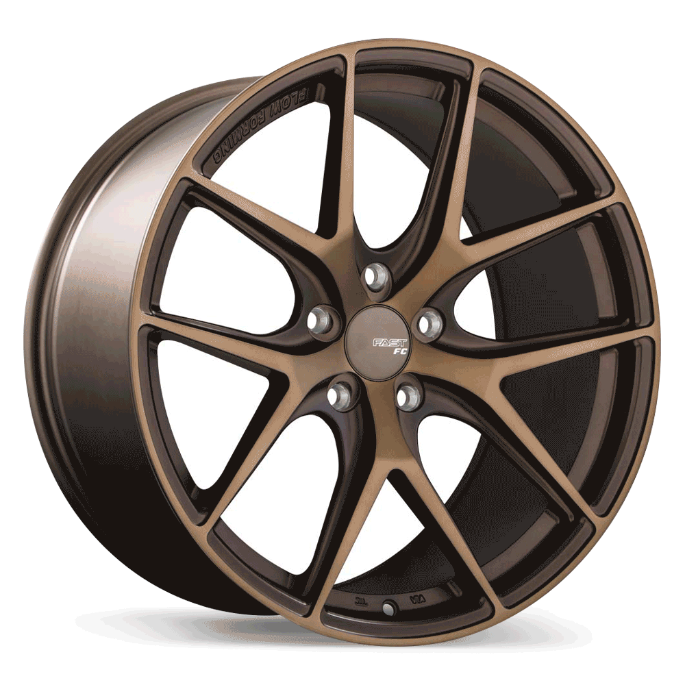 Fast Wheels FC04 19x8.5 5x114.3mm +45 72.6mm Matte Bronze (60° ET Seats)