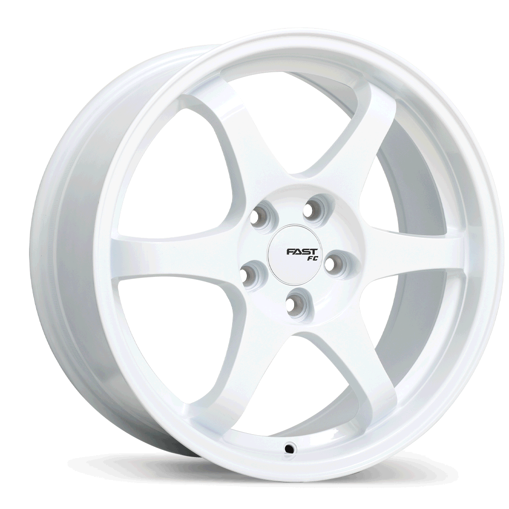 Fast Wheels FC09 18x8.0 5x114.3mm +45 72.6mm Gloss White
