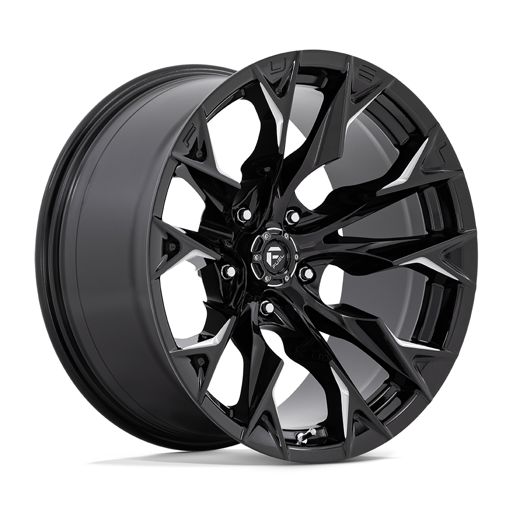FUEL OFF-ROAD D803 FLAME 20X10 5X127 -18 71.5 GLOSS BLACK MILLED