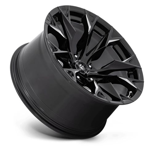 FUEL OFF-ROAD D803 FLAME 20X10 5X127 -18 71.5 GLOSS BLACK MILLED