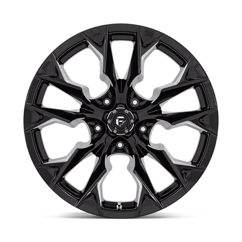FUEL OFF-ROAD D803 FLAME 20X10 5X127 -18 71.5 GLOSS BLACK MILLED