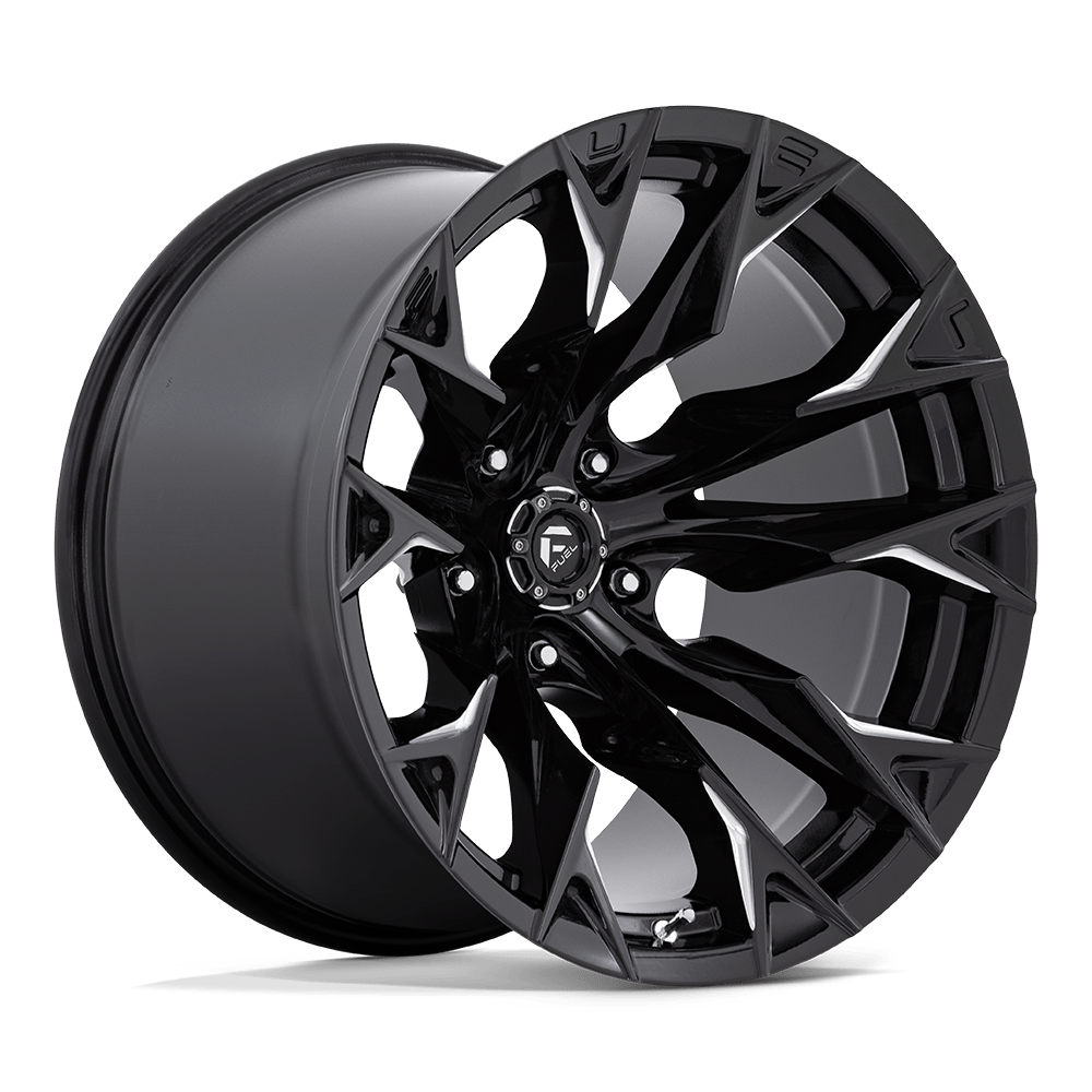 FUEL OFF-ROAD D803 FLAME 20X12 5X139.7 -44 78.1 GLOSS BLACK MILLED